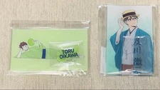 Haikyuu!!!! Toru Oikawa Zunda Mochi Acrylic Stand Set by Kasho Sanzen [Unused]