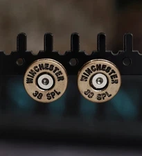 Faux Bullet Primer Earrings Fashion Jewelry Unisex 18K Gold Plated