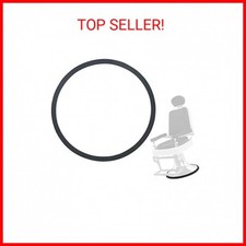 22.8" Salon Chair Rubber Base Ring, Salon Equipment Floor Protective Rubber Ring