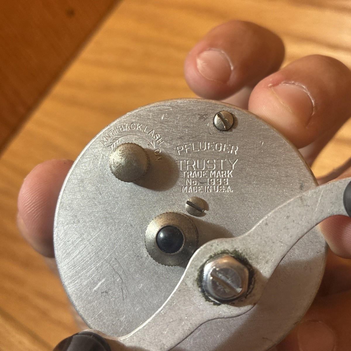 Vintage Pflueger Trusty Model 1933 Fishing Reel (1B) | eBay
