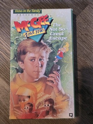 McGee and Me! The Not-So-Great Escape VHS Clamshell Living Books Family NTSC