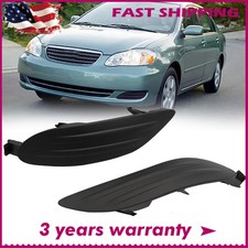 2new Front Bumper Fog Light Bezel Cover For Toyota Corolla 2005-08 Wo Hole