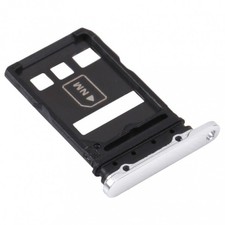 SIM Tray For HUAWEI P40 Pro Plus NM SD Card Adapter White Silver 1 Unit