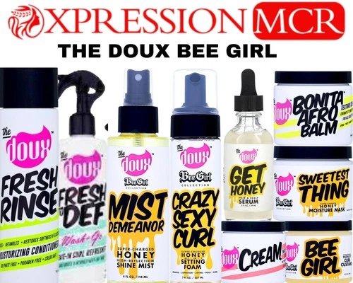 The Doux Bee Girl Serum - Mist - Foam - Mask - Conditioner - Balm Full Range UK