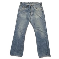 Vintage 80s Lee Riders Jeans 32x28 Talon Zipper Distressed USA