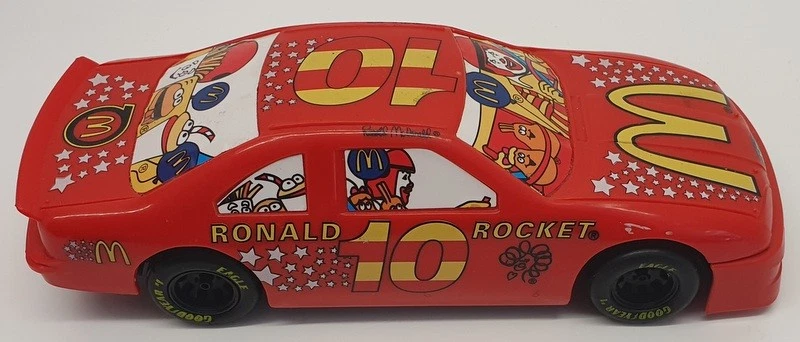 Racing Champions 1/24 09050 - Stock Car Ford #10 R.McDonald Nascar - Rojo Foto 4 de 4