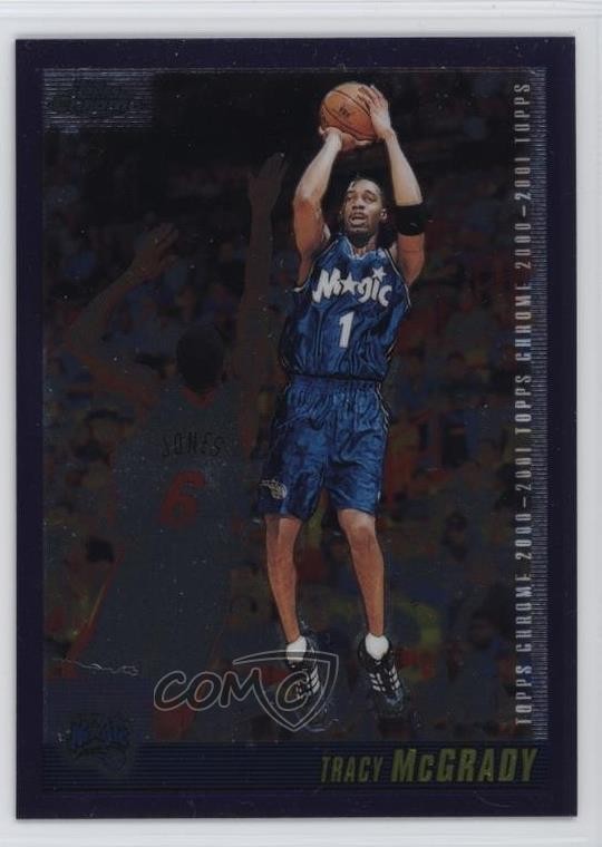 2000-01 Topps Chrome Tracy McGrady #117 HOF 6m1