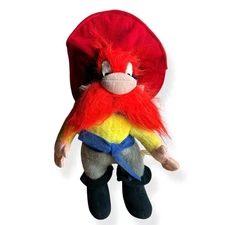 Warner Bros Vintage 1971 Yosemite Sam 15" Plush Toy Mighty Star Looney Tunes