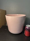 Vintage Bauer Pottery Huge Jardiniere Plant Pot Pink Speckled Size 10