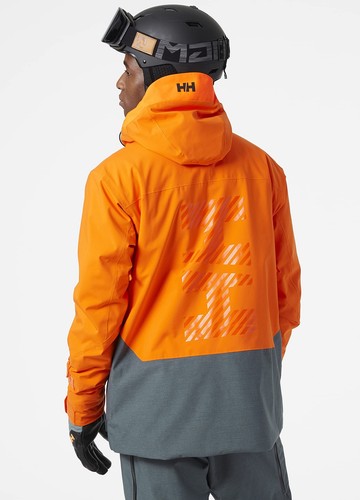 Helly-Hansen Mens Straightline LIFAloft 2.0 Waterproof Insulated Ski Jacket, 609 - Picture 4 of 7