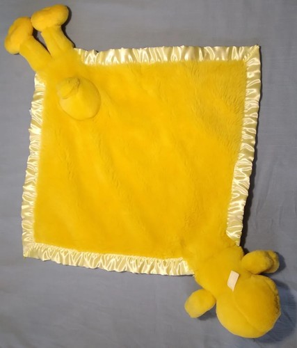 Baby Security Blanket My Banky Sarah Yellow Duck Plush Lovey Spring Easter - Picture 3 of 10