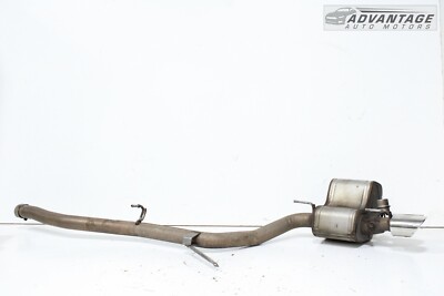 2014-2019 MASERATI GHIBLI 3.0L REAR RIGHT SIDE EXHAUST MUFFLER W/ PIPE OEM