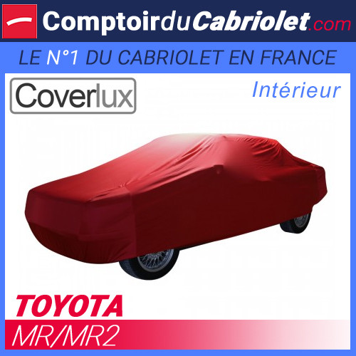 Bâche Toyota MR2 Jersey Coverlux - Protection Carrosserie Intérieur Anti-Poussière