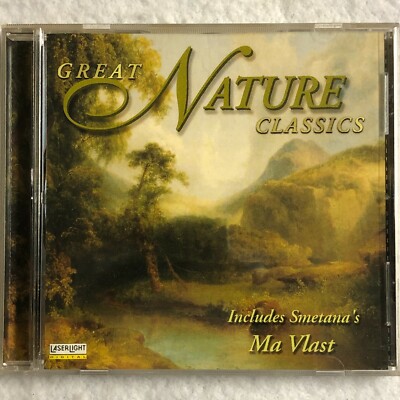 Great Nature Classics CD Classical Ma Vlast 1990s 9 Song Compilation Album 
