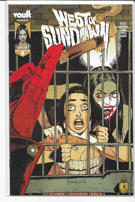 West Of Sundown #8 C Tim Seeley Variant 1st Print NM/NM+ Vault Comics 2023