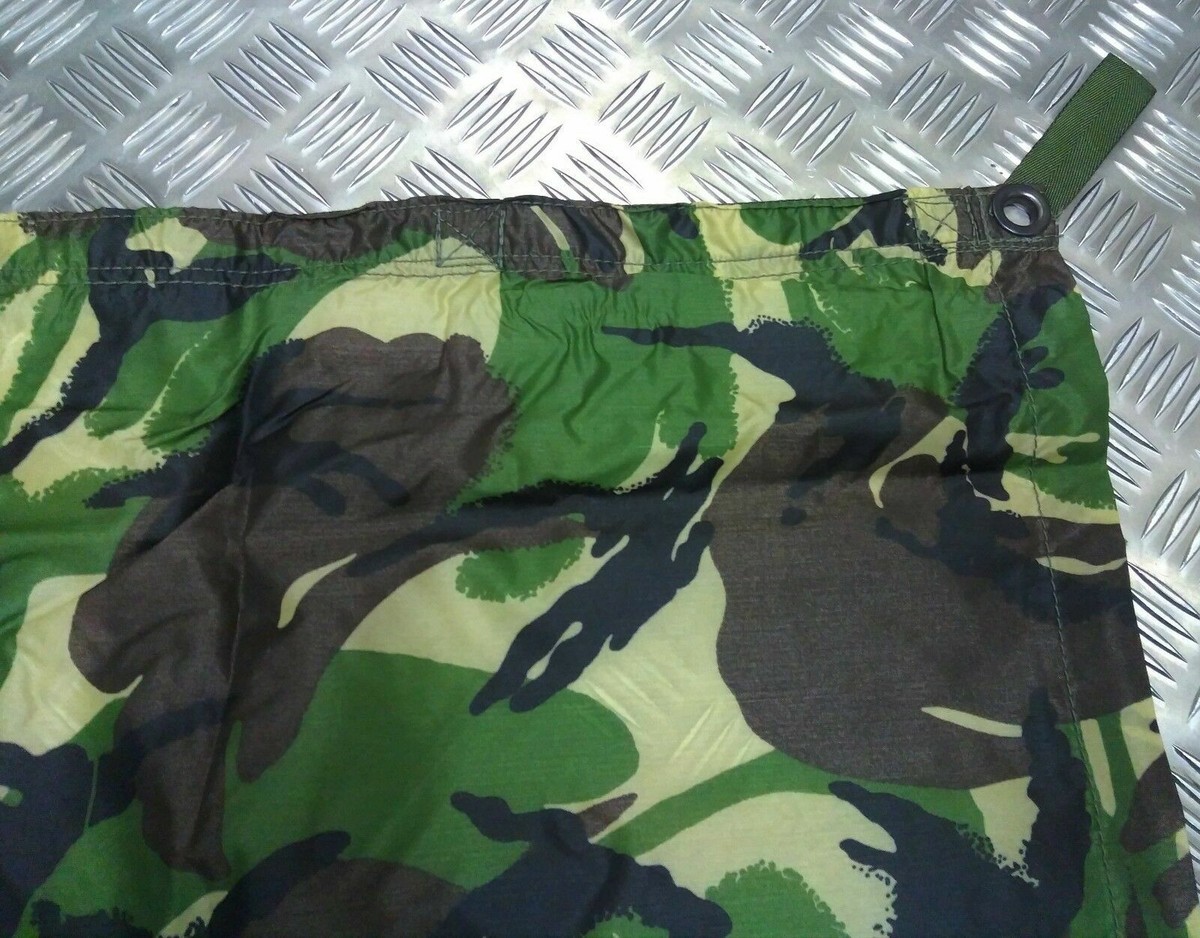 Bâche De Camping Armée Britannique DPM, Feuille De Sol étanche, Tente Abri, Neuve