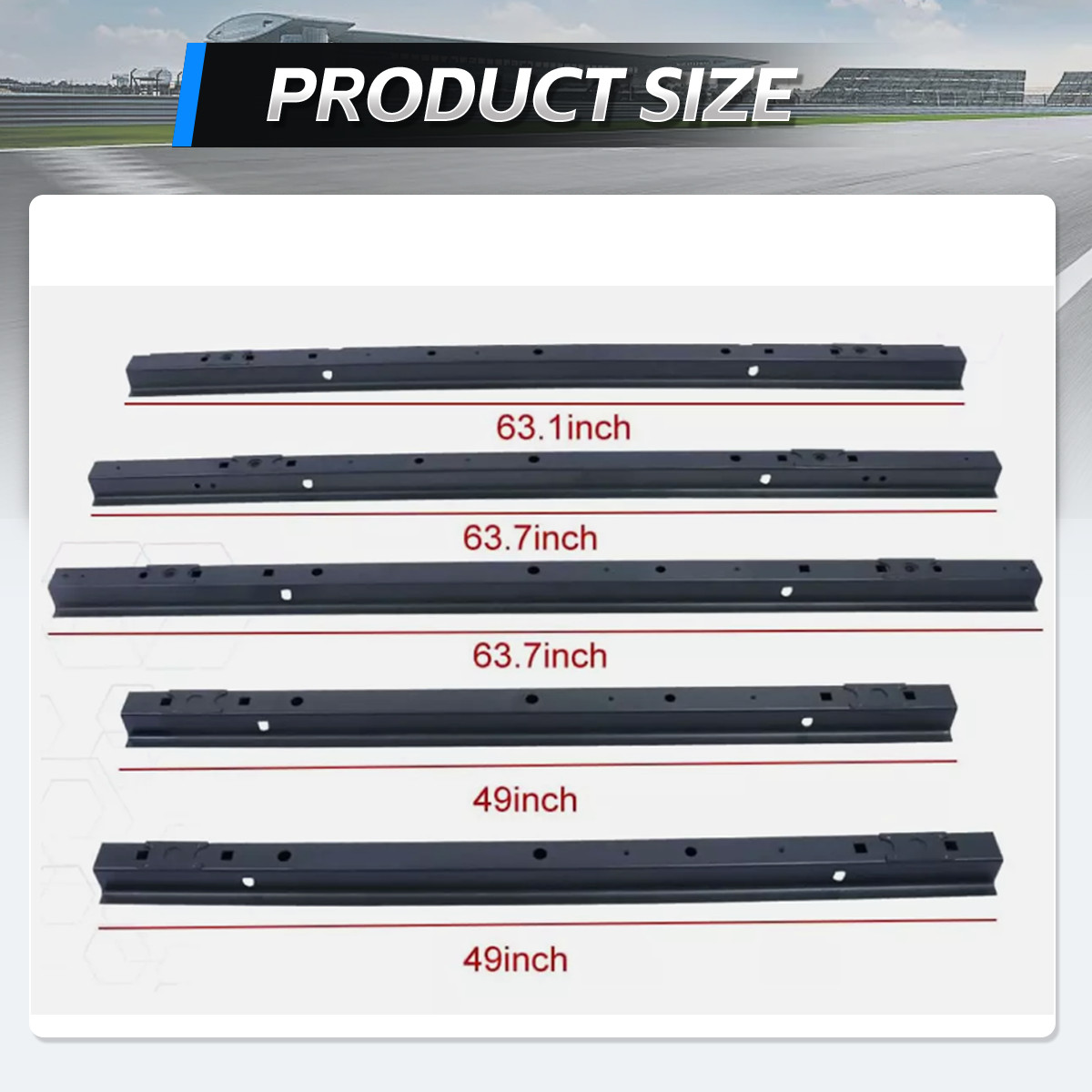 Bed Support Crossmembers for 99-07 Chevy Silverado/GMC Sierra 1500/2500/2500 HD