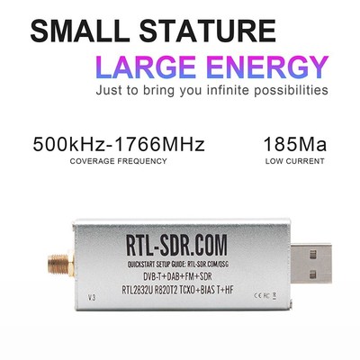 Defined Radio Defined Radio RTL-SDR Software Defined Radio für passive Kühlung
