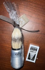 Shave Set, Brush And 5 Razor Blades, NWT, Men  s Gift