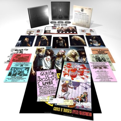 GUNS N' ROSES - APPETITE FOR DESTRUCTION (SUPER DEL. EDT.)  4 CD+BLU RAY NEU 