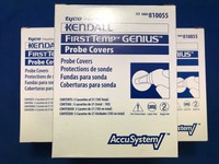 Tyco Kendall First Temp Genius Probe Covers - Reference: 810055 - 3 Boxes Of 105 Tyco Kendall First Temp Genius Probe Covers - Reference: 810055 - 3 Boxes Of 105