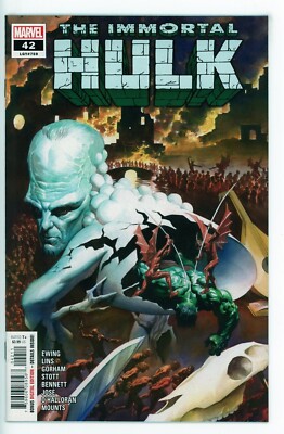 IMMORTAL HULK #42 NEAR MINT 2021 ALEX ROSS COVER 1st PRINT MARVEL COMICS b-290
