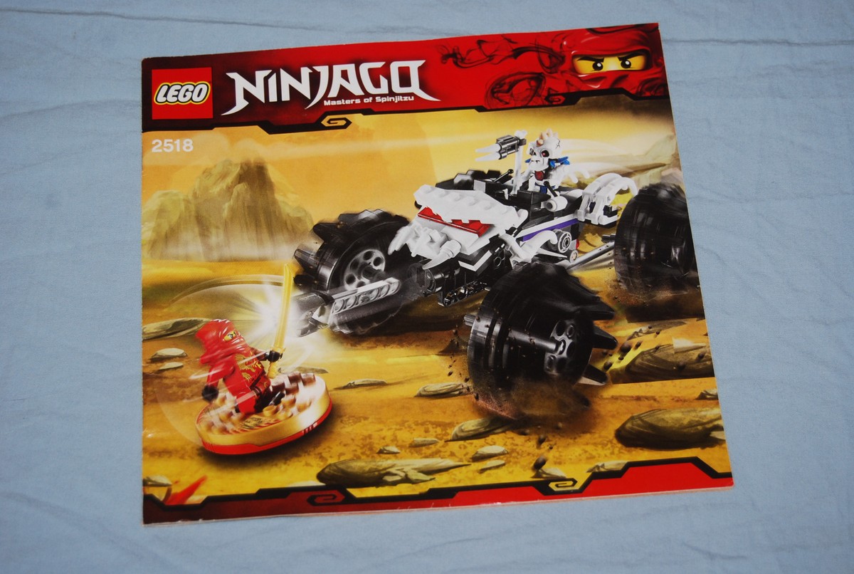 Lego Ninjago 2518 Nuckal's ATV Instruction Manual No Bricks | eBay