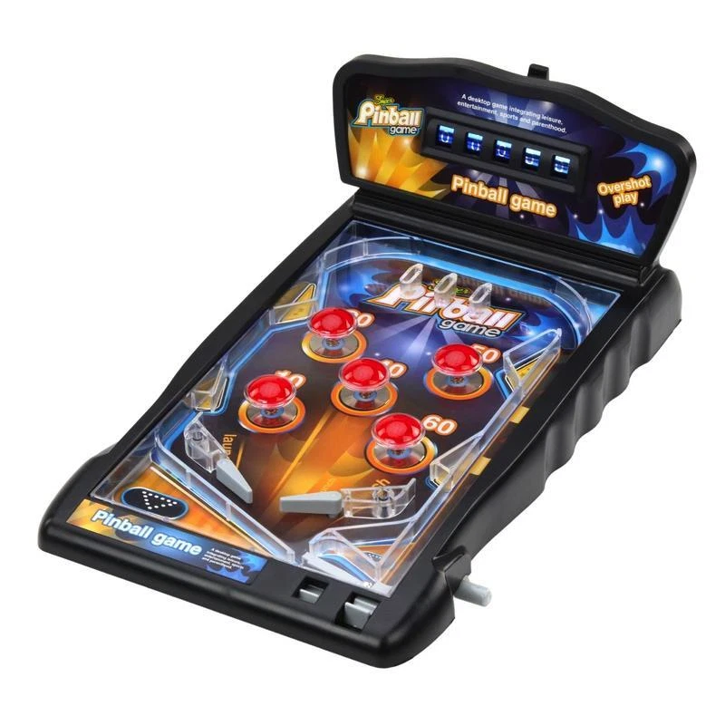 Flipper pinball da tavolo arcade gioco elettronico game bambini con suoni luci