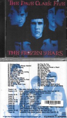 DAVE CLARK FIVE-FROZEN YEARS-LATE RARITIES IN STEREO-NEW SEALED IMPORT CD