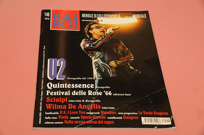 Rare Discography Magazine Evaluation LP 7'' CD No. 148 U2 Quintessence Scialpi