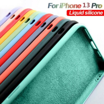 Colorful Silicone Soft Slim Case Cover For iPhone 17 16 15 14 13 12 Pro Max 11