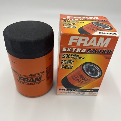 Fram ph3980 Extra Guard Spin-on Oil Filter.