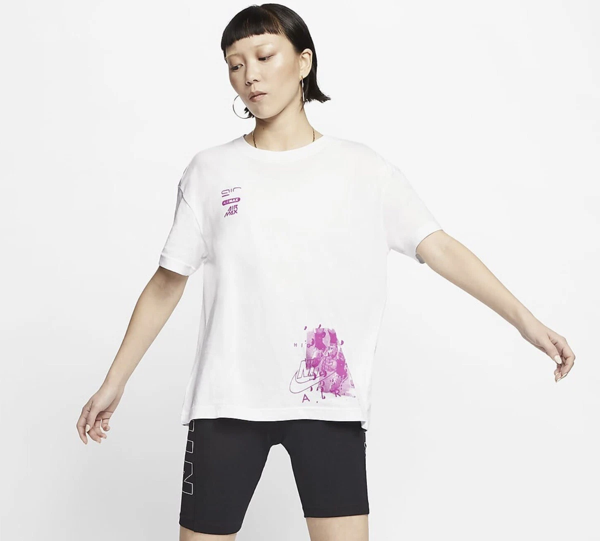Nike air max hotsell t shirt women's