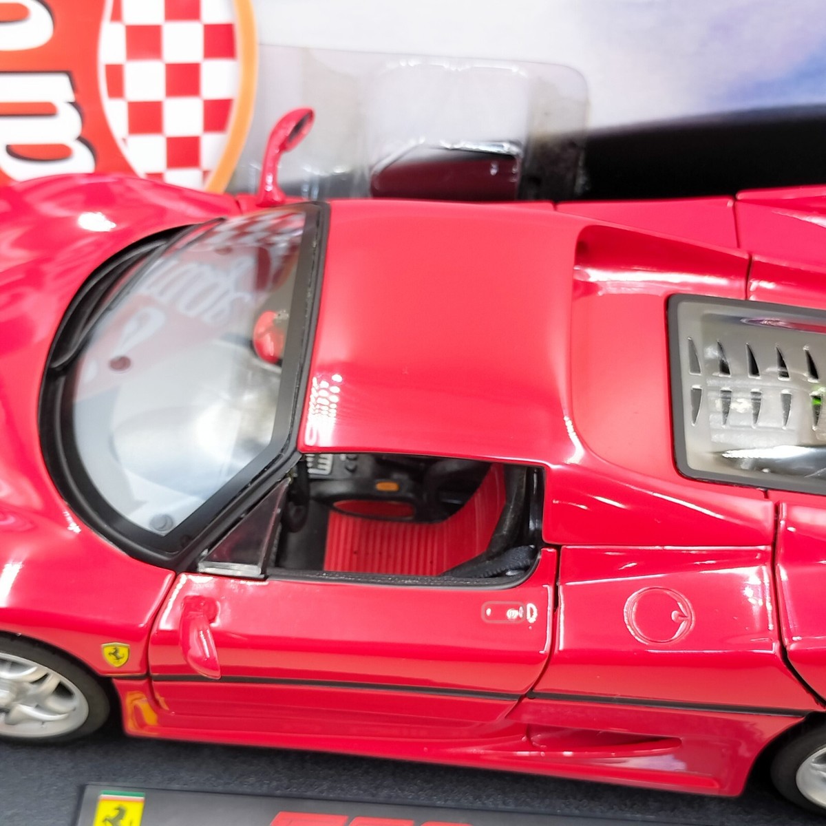 Hot Wheels Elite 1/18 Ferrari F50 Red Diecast *moldy smell Hot Wheels Elite 1/18 Ferrari F50 Red Diecast *moldy smell