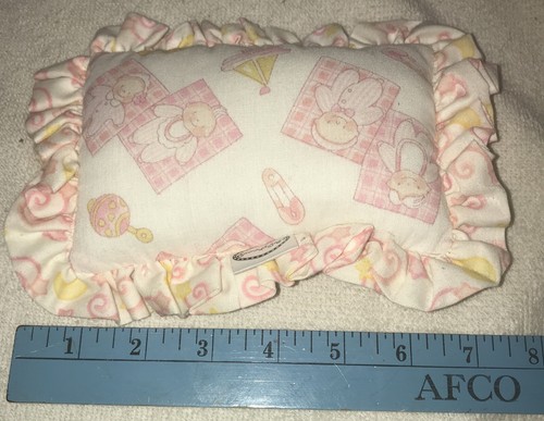 EMMA SAGE DOLL GIRL PINK BABY BEDDING SET 5 PC - Picture 6 of 16