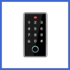 Fingerprint Card Pin 125KHz EM Metal Case RFID Standalone Access Controller
