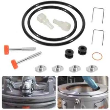 For Graco 5:1 Fire-Ball 300 Ratio Oil Grease Pumps Fluid Air Repair Kit 238286