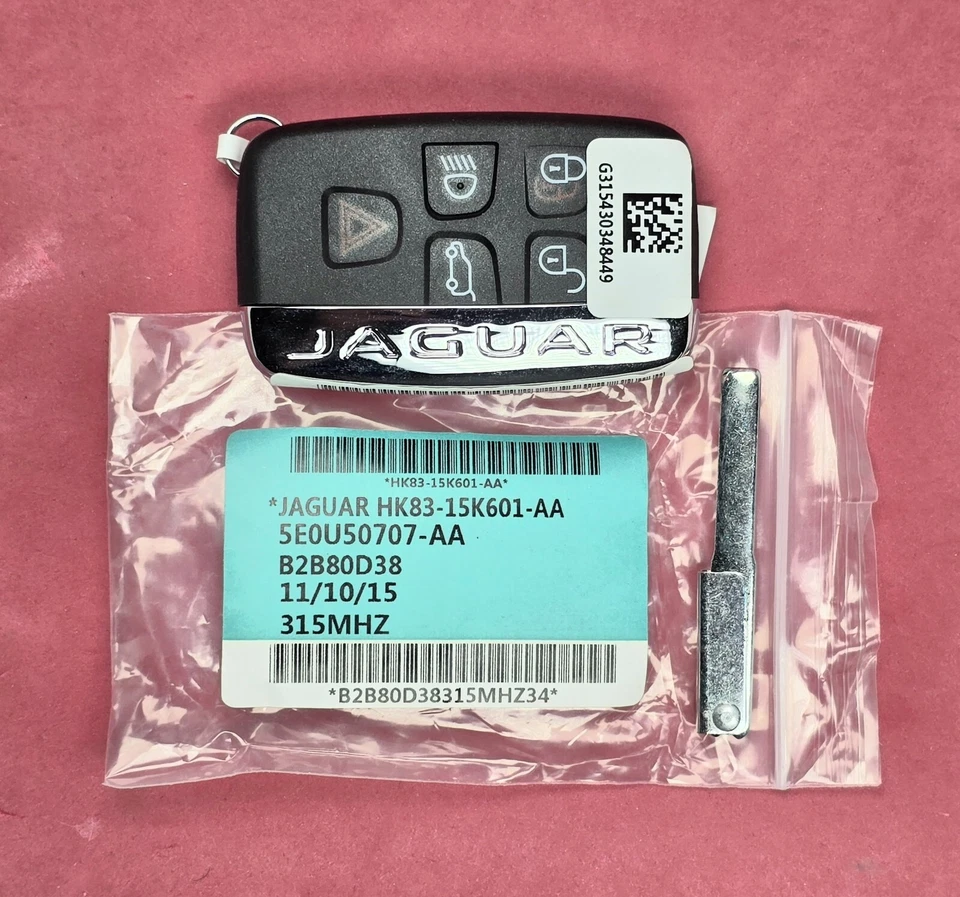 Nuevo OEM 2011-2019 Jaguar Smart Key 5B - KOBJTF10A Foto 2 de 3