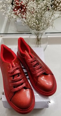 sparkle platform sneakers