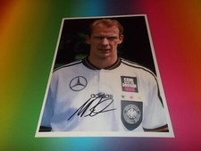 Mario Basler  DFB SV Werder Bremen signiert signed Autogramm auf 20x28 Foto