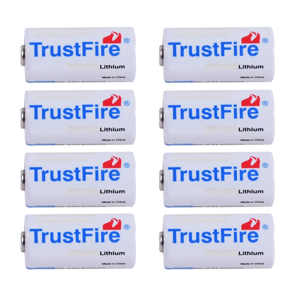 8pcs 1400mAh CR123A 123A 85177 EXP 2035 Lithium Batteries 3V Battery 3.0V Cell - Image 3 of 4