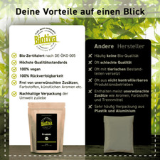 Proteine Di Riso Bio 80% Proteine 2Kg (2X1000G) | Fonte Proteica Vegana | Senza Additivi | Senza Glutine, Soia E Lattosio | Confezionato è Controllato In Germania | Biotiva - 7