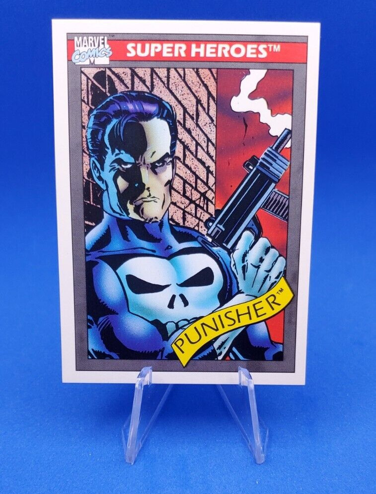 1990 Impel Marvel Universe #47 Punisher