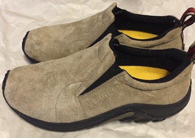 MERRELL Jungle Moc 60802 Women Size 6 Brown Tan  Classic Slip On Clogs