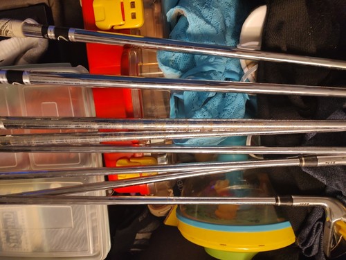 Nike Sasquatch Sumo Iron Set 4, 5,6,8,9,PW & AW Left Hand Regular Steel Shaft - Picture 2 of 18
