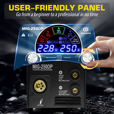 Portable 4 in 1 MIG Welder Dual Voltage Welding Machine MMA TIG Gas Gasless IGBT