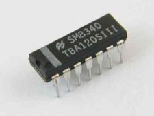 CONF. 5 PZ CIRCUITO INTEGRATO TBA120SIII DIP14 NATIONAL TBA120