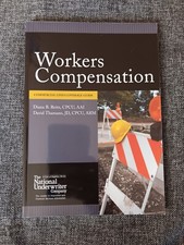 Text Book National Underwriter Company Workers Compensation Commercial Lines