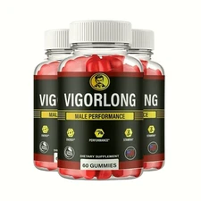 3-Pack VigorLong Gummies for Mens Health – Vigor Long Male Gummies - 180 Gummies