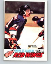 (HCW) 1977-78 O-Pee-Chee #171 Andre St. Laurent  Detroit Red Wings V14125